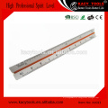 15cm 6 &quot;Regla de Escala de Aluminio Triangular KC-61023